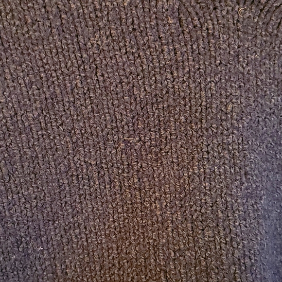 EUC Wool and Cotton Navy Ermenegildo Zenga Sweater - Picture 4 of 12